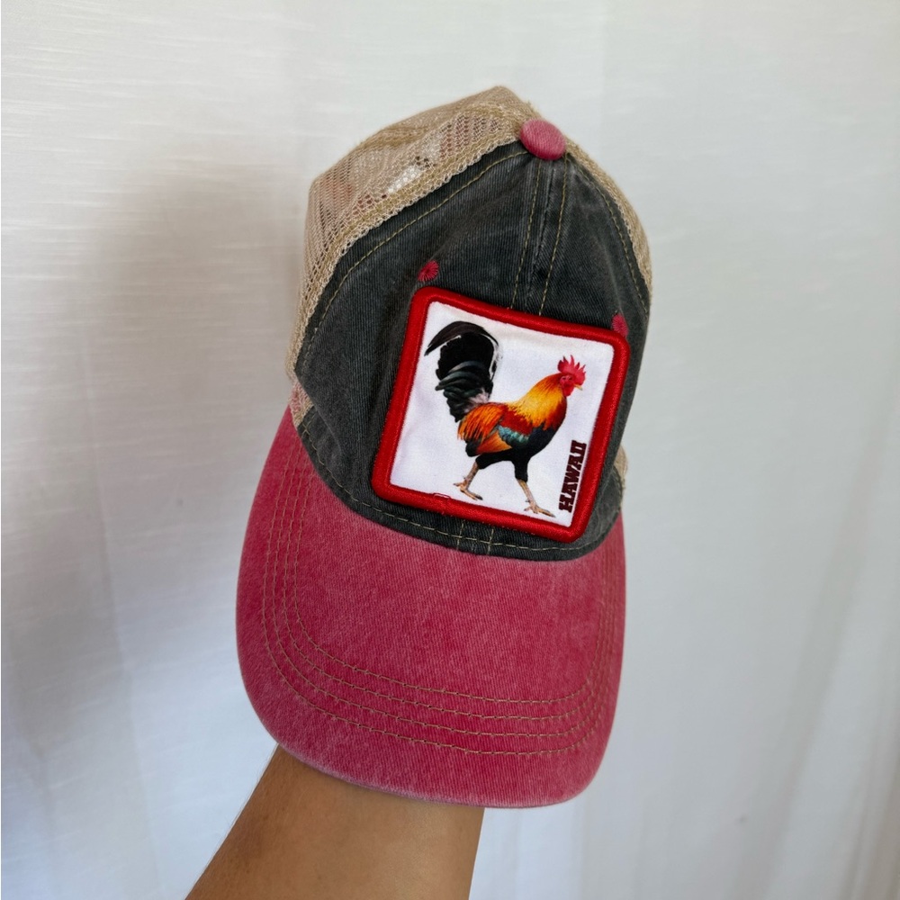 Rooster Patch Trucker Hat